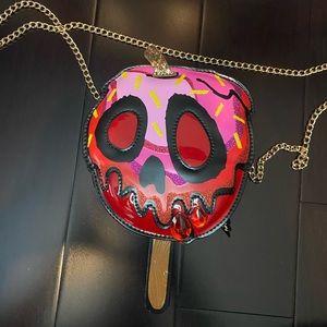 Betsey Johnson Poison Apple Small Crossbody Bag